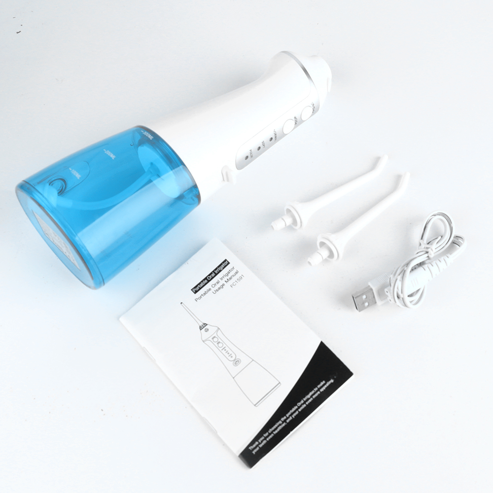 牙科护理IPX8防水便携式可充电牙线牙线