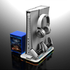 制造工厂直接控制器充电器LED Dock冷却器Sony PS5 PlayStation 5 PS Play Station Console支持基本游戏架游戏配件
