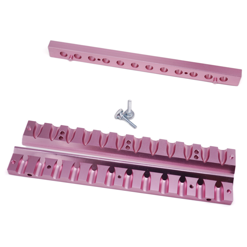 DIY唇膏模具，12.1mm 6孔双使用铝合金DIY唇膏模具化妆品唇膏制造商化妆品配件制造工具，用于唇膏